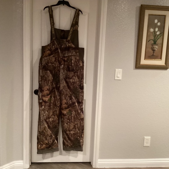 Real Tree APX Blocker Outdoors Men’s Drencher Insulated Bib, Size XL, Multi Col - Picture 3 of 5
